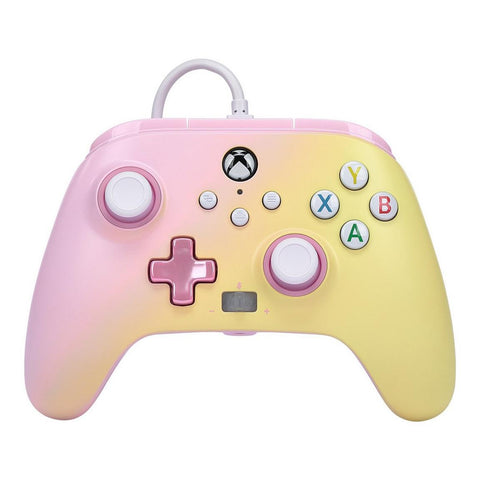 [XBOX] PowerA Pink Lemonade Enhanced Wired Controller for Series X and S