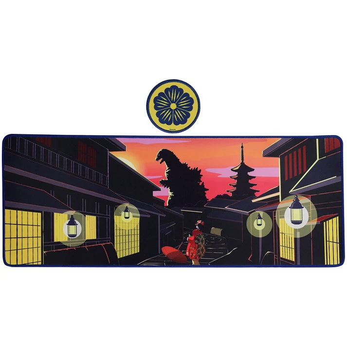 Official Godzilla Desk Pad and Coaster Set