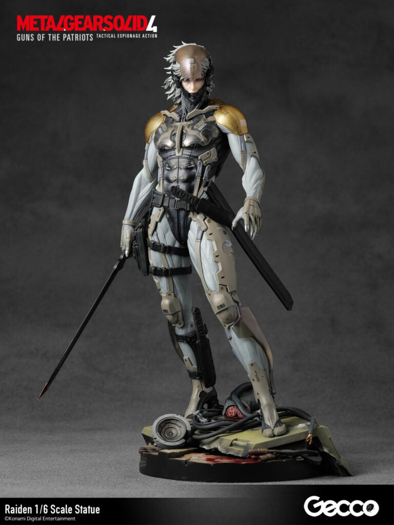 [Pre-Order] Raiden - Metal Gear Solid 4: Guns Of The Patriots 1/6 Scale Statue from Gecco