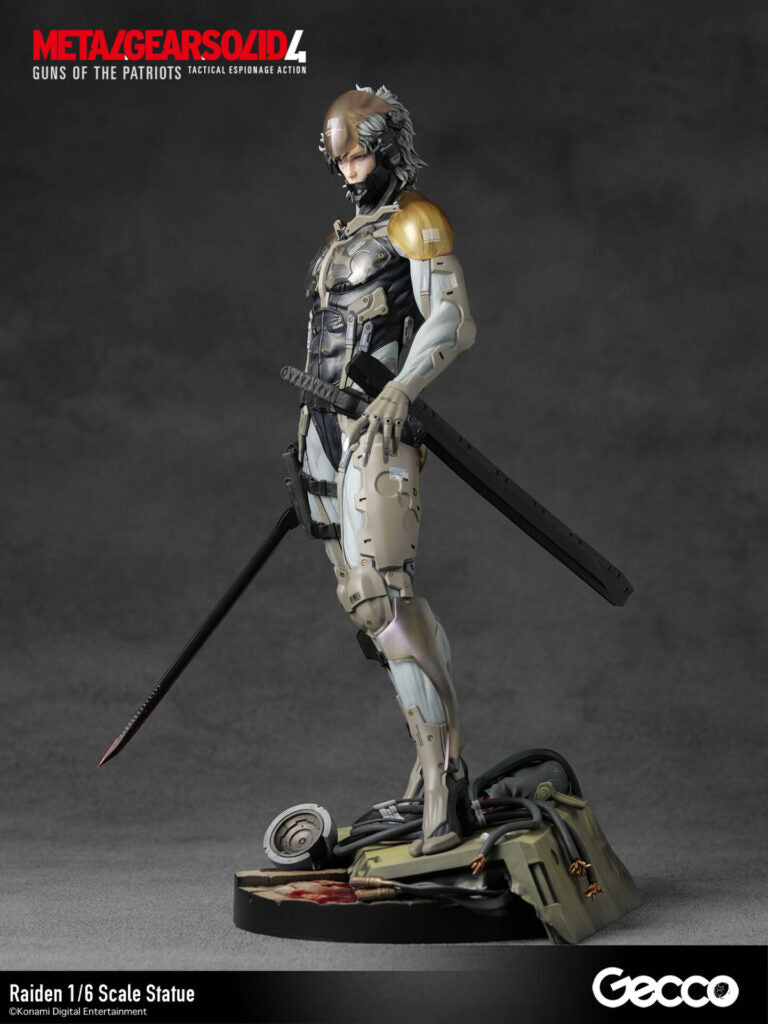 [Pre-Order] Raiden - Metal Gear Solid 4: Guns Of The Patriots 1/6 Scale Statue from Gecco