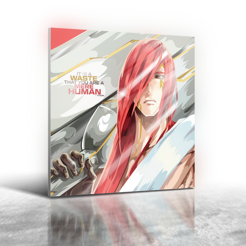 Anime Record Of Ragnarok - Thor Frameless Art Painting (30x30cm)