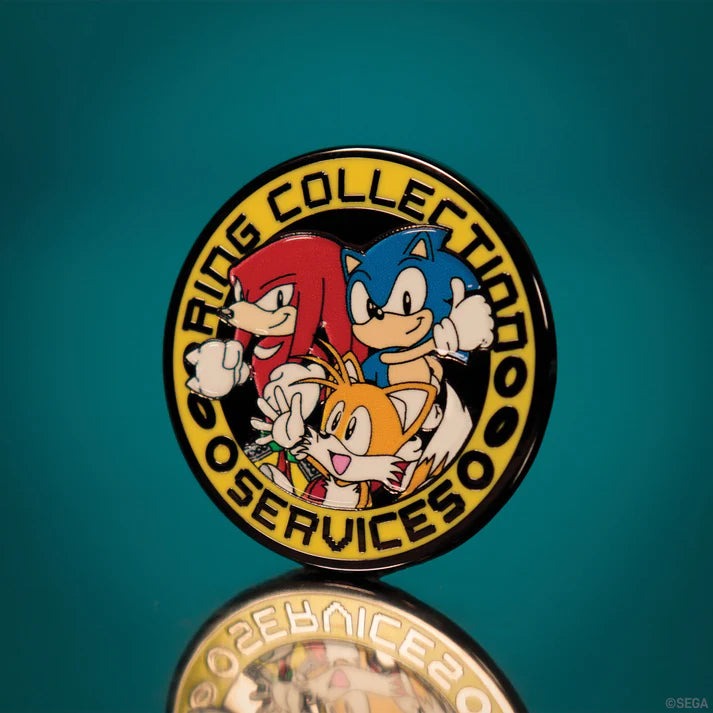 Official Sonic The Hedgehog – Sonic, Tails, and Knuckles Pin Badge