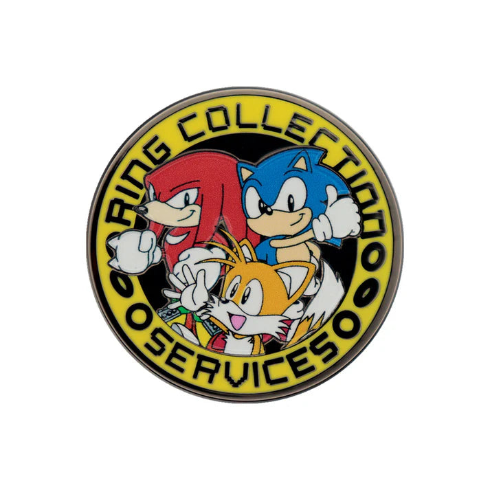 Official Sonic The Hedgehog – Sonic, Tails, and Knuckles Pin Badge
