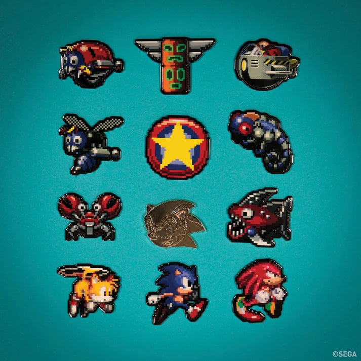 Official Sonic The Hedgehog Set Of Mystery Pins Badges Blind Box (1pcs)
