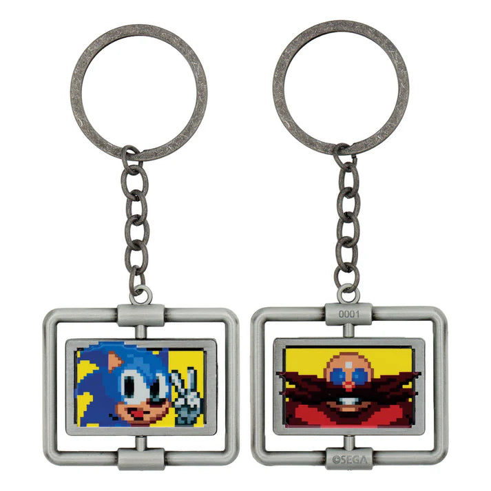 Official Sonic The Hedgehog – Spinning Keyring Limited to 9,995 Pieces