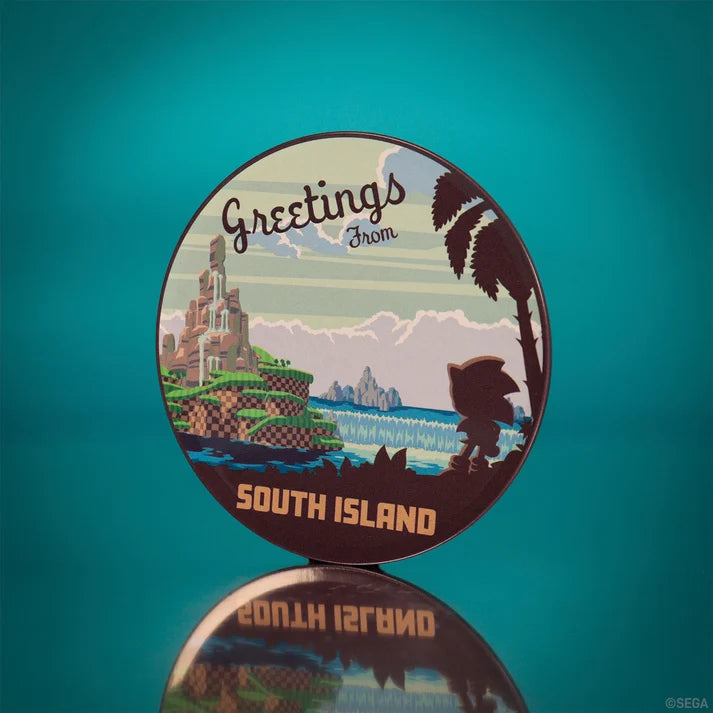 Official Sonic The Hedgehog – Set of 4 Location Coasters