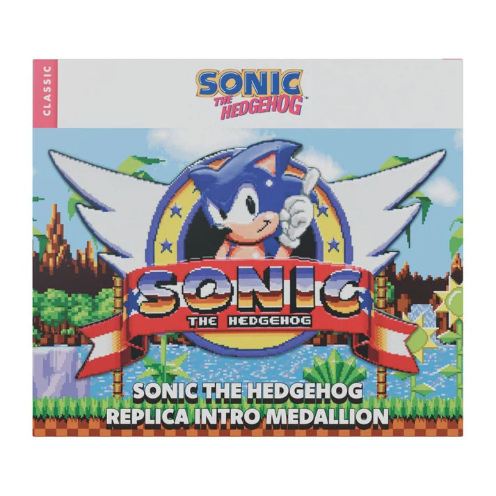 Official Sonic The Hedgehog – Original Logo Medallion