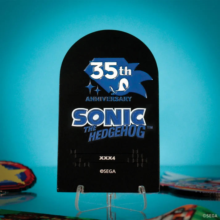 Official Sonic The Hedgehog – Stained Glass Window Style Ingot
