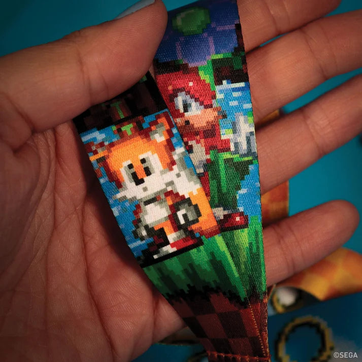 Official Sonic The Hedgehog – Lanyard & Pin Badge Set