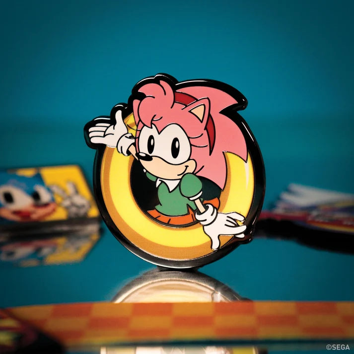 Official Sonic The Hedgehog – Amy Limited Edition Pin Badge