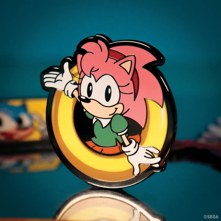 Official Sonic The Hedgehog – Amy Limited Edition Pin Badge