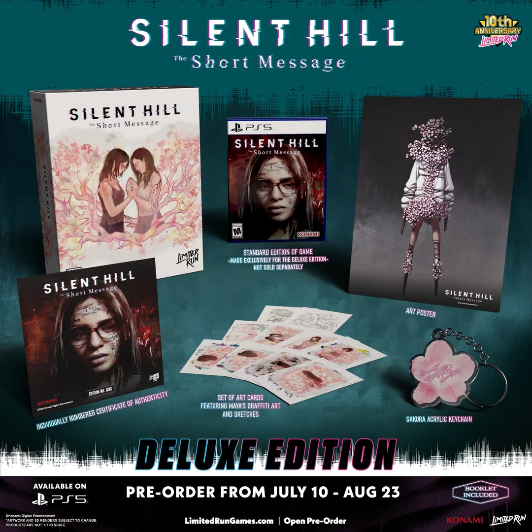 [Pre-Order] SILENT HILL: The Short Message Deluxe Edition R1 PS5 Limited Run