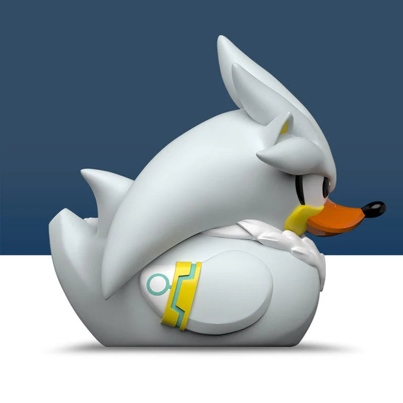 Official Sonic the Hedgehog: Silver the Hedgehog TUBBZ Duck (First Edition)
