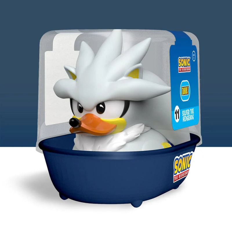Official Sonic the Hedgehog: Silver the Hedgehog TUBBZ Duck (First Edition)