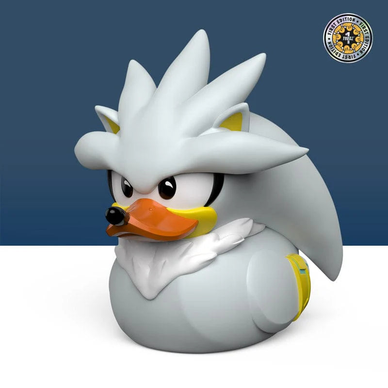 Official Sonic the Hedgehog: Silver the Hedgehog TUBBZ Duck (First Edition)
