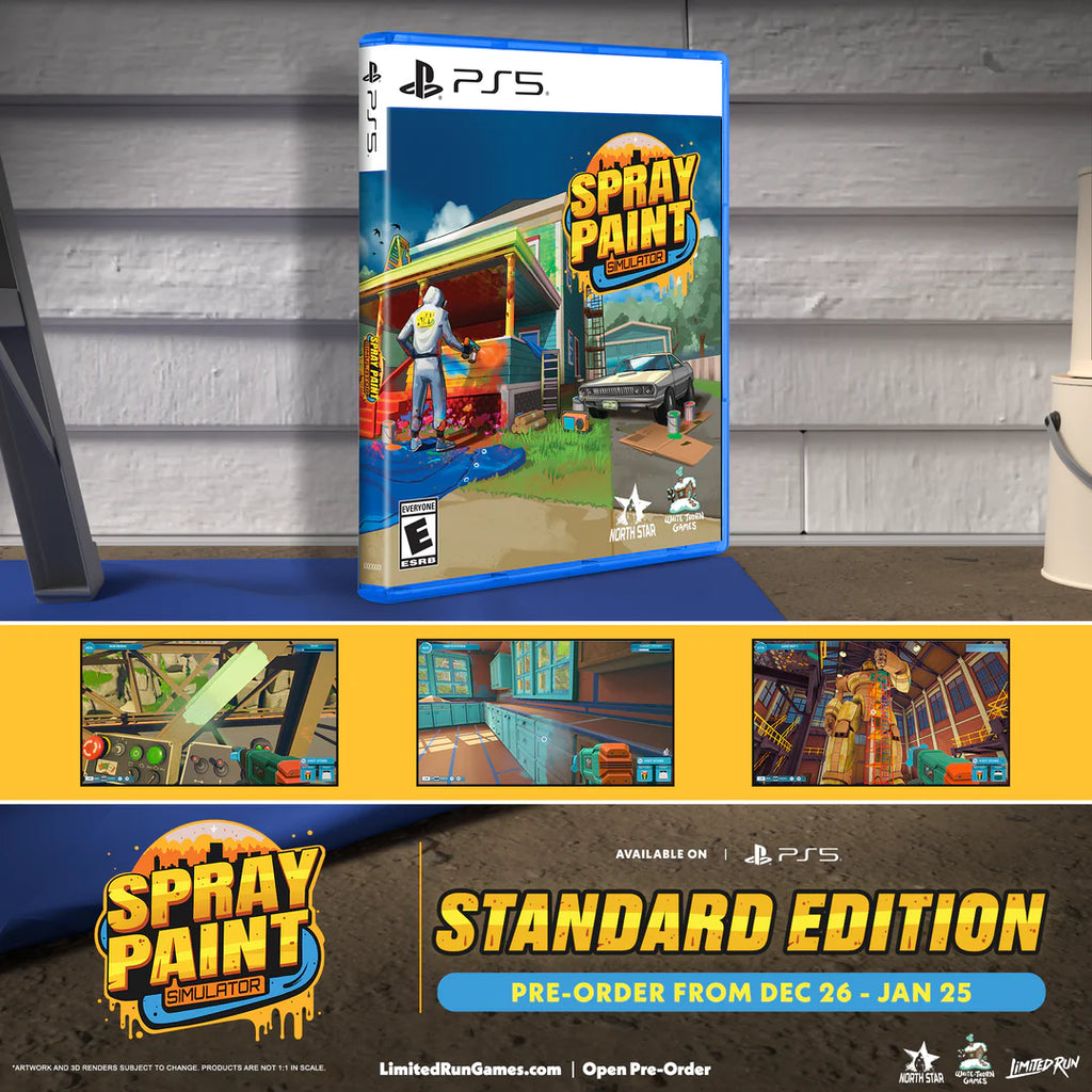 [Pre-Order] Spray Paint Simulator Standard Edition R1 (PS5)