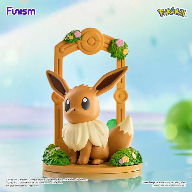 Official Funism Anime Pokemon Eevee Series Figure (Blind Box 1 Piece)