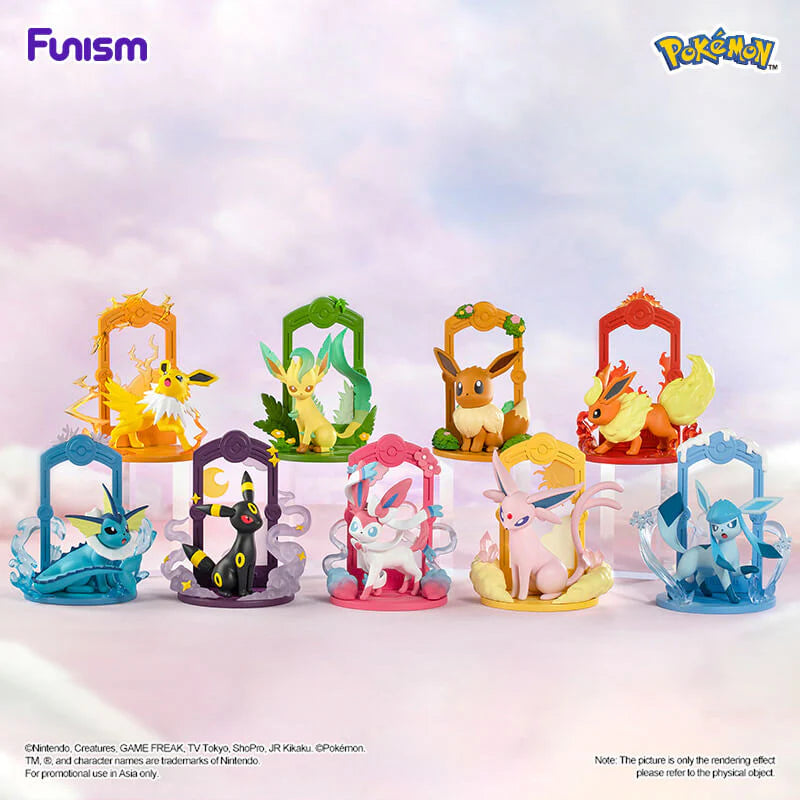 Official Funism Anime Pokemon Eevee Series Figure (Blind Box 1 Piece)