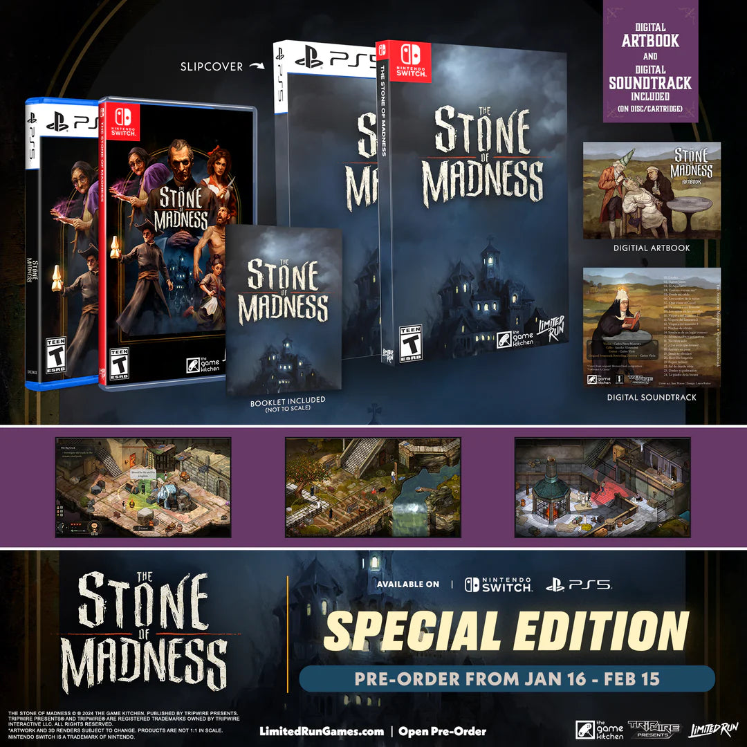 [Pre-Order] The Stone of Madness Special Edition R1