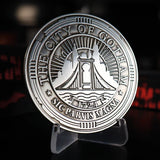 Official DC The Batman Limited Edition City of Gotham Medallion