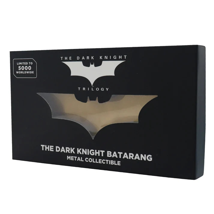 Official DC Comic Batman The Dark Knight Limited Edition Replica Batarang and Art Card