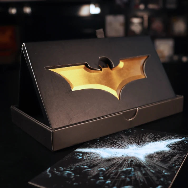 Official DC Comic Batman The Dark Knight Limited Edition Replica Batarang and Art Card