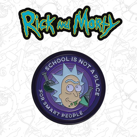 Official Rick & Morty Limited Edition Pin Badge