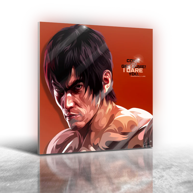 Tekken 8 - Marshall Law Frameless Art Painting (30x30cm)