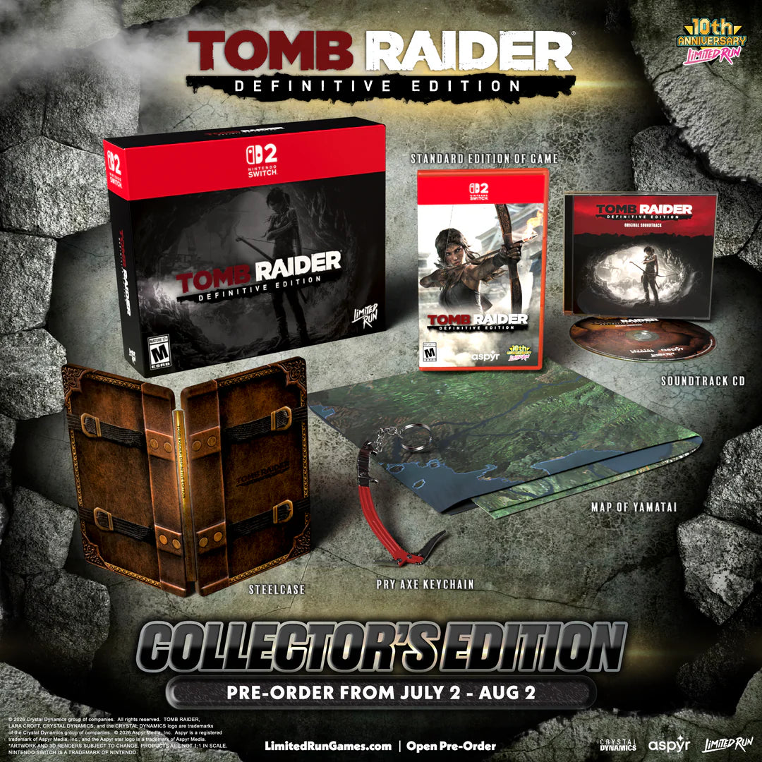 [Pre-Order] Tomb Raider: Definitive Edition - Collector's Edition R2 (NS2)