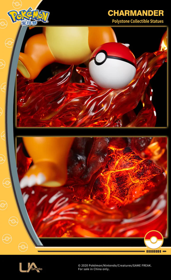 [RTR] Anime Pokemon: Charmander Premium Statue By Unique Art (37cm)