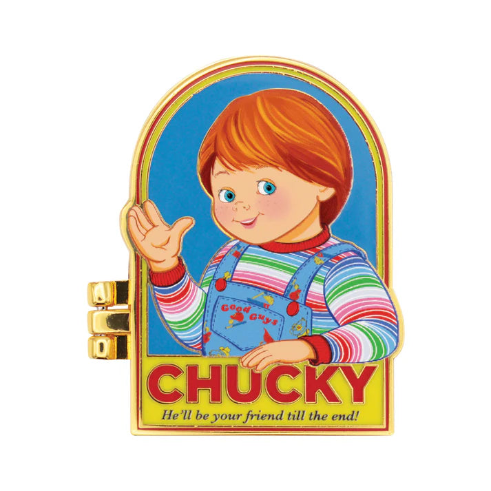 Official Chucky Limited Edition Hinged Pin Badge