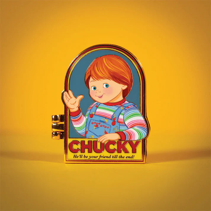 Official Chucky Limited Edition Hinged Pin Badge