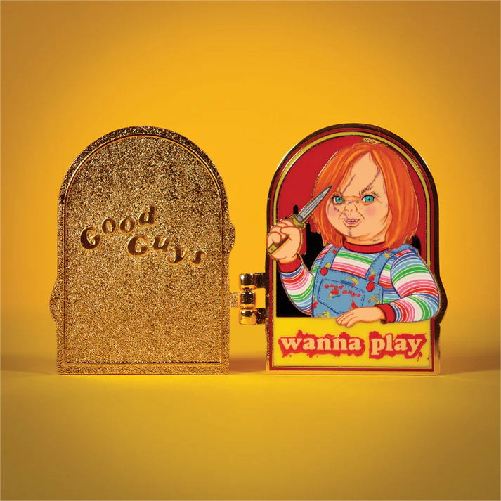Official Chucky Limited Edition Hinged Pin Badge