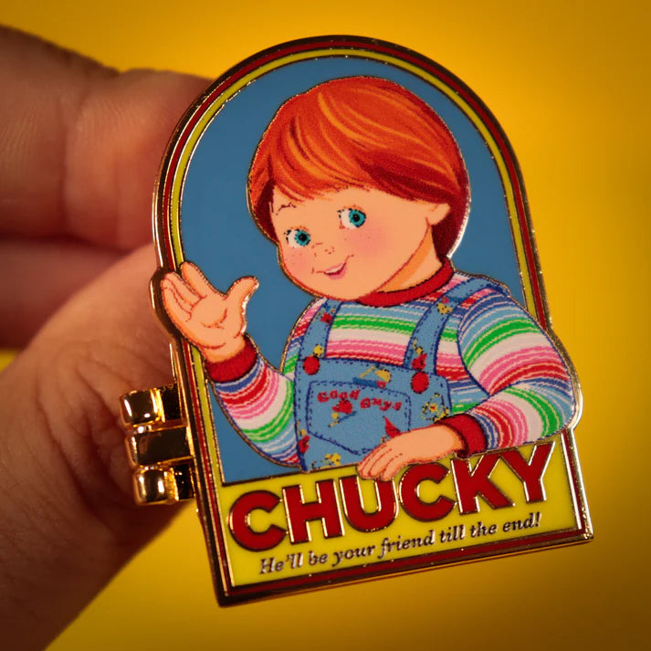 Official Chucky Limited Edition Hinged Pin Badge