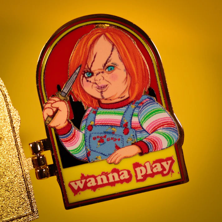 Official Chucky Limited Edition Hinged Pin Badge