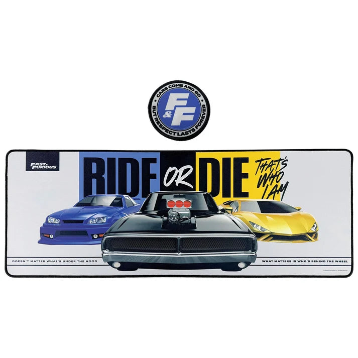 Official Fast & Furious ‘Ride or Die’ Desk Pad and Coaster Set