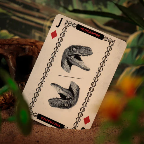 Official Jurassic Park Gift Shop Playing Cards