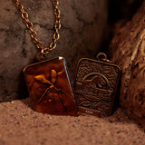 Official Jurassic Park Limited Edition Unisex Amber Necklace Limited to 9995 pieces