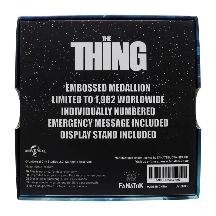 Official The Thing Limited Edition Outpost 31 Medallion