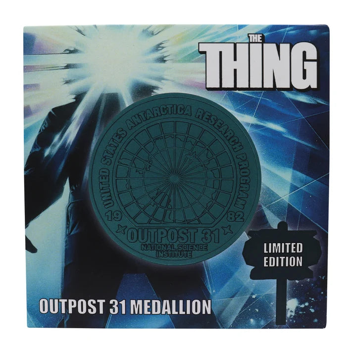 Official The Thing Limited Edition Outpost 31 Medallion