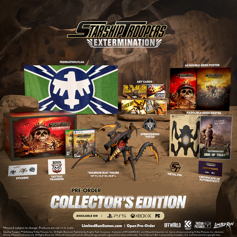 [Pre-Order] Starship Troopers: Extermination Collector's Edition R1 (PS5)