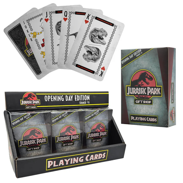 Official Jurassic Park Gift Shop Playing Cards (1 Pack)