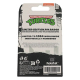 Official Teenage Mutant Ninja Turtles Limited Edition 40th Anniversary Pin Badge Limited to 1984 pieces
