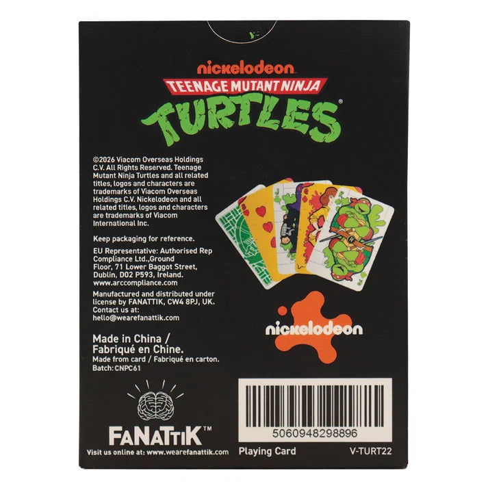 Official Teenage Mutant Ninja Turtles – Playing Cards