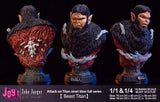 [RTR] Anime Attack On Titan Zeke Jaeger 1/4 Human Scale Bust Statue (19cm)