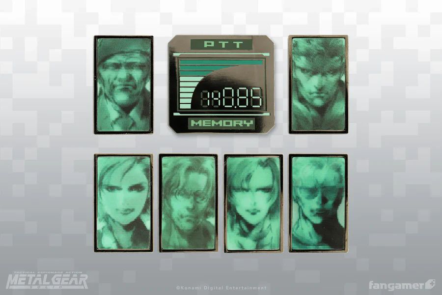 Metal Gear Solid Bundle Offer Of 3pcs Pins Collection