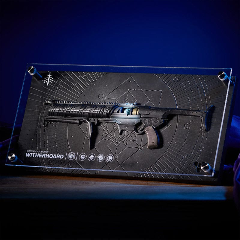 Official Destiny Exotic Armory Collection Witherhoard Replica Plaque Dimensions: (35x17x4cm)