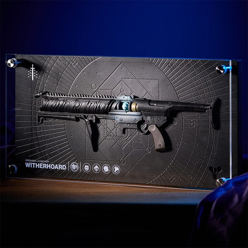 Official Destiny Exotic Armory Collection Witherhoard Replica Plaque Dimensions: (35x17x4cm)