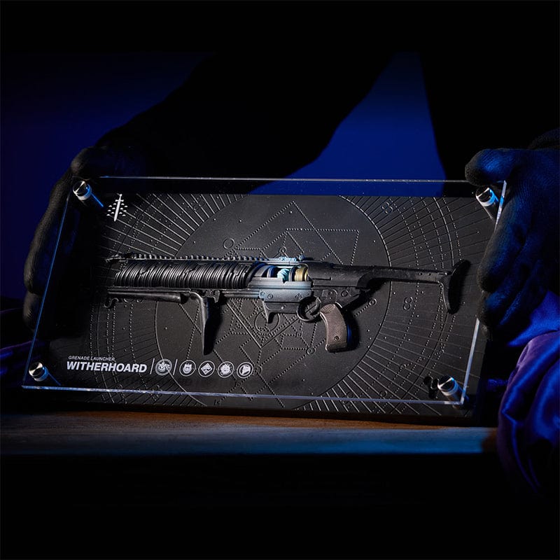 Official Destiny Exotic Armory Collection Witherhoard Replica Plaque Dimensions: (35x17x4cm)