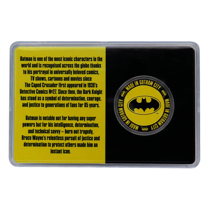 Official Batman Limited Edition 85th Anniversary Collectible Coin
